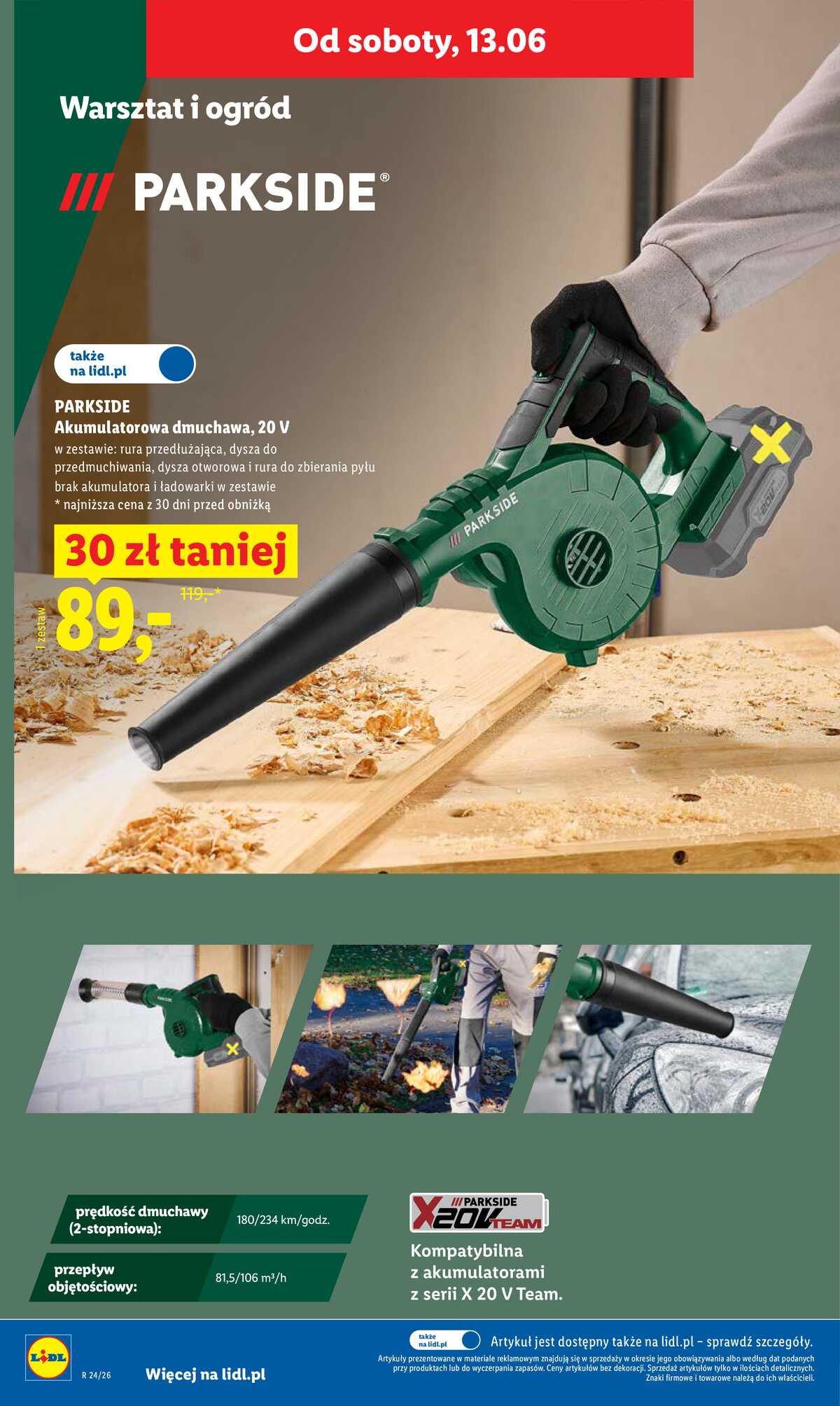 Leták Lidl Polsko 11.6.-13.6.2026 - Leták platí od 11. 6. do 13. 6. strana 40