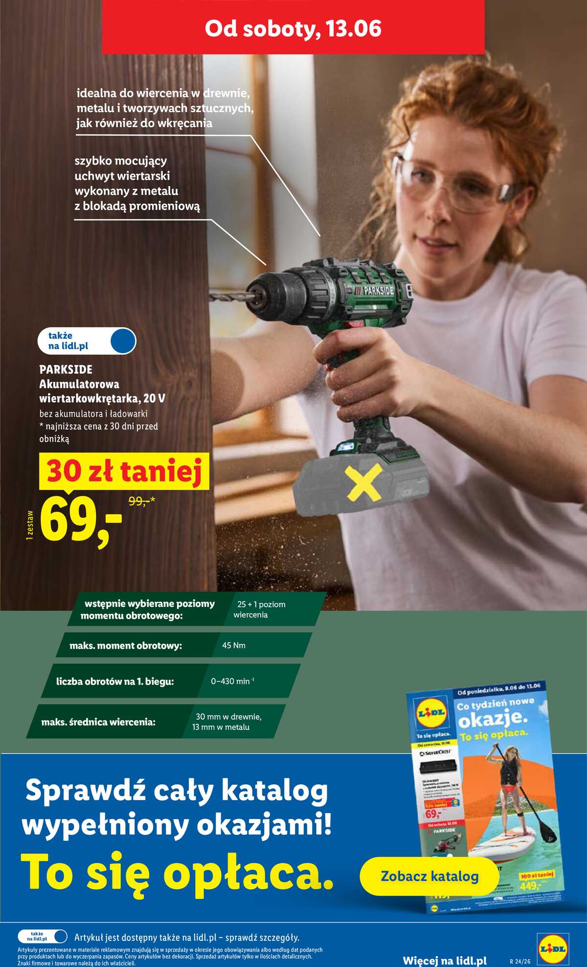 Leták Lidl Polsko 11.6.-13.6.2026 - Leták platí od 11. 6. do 13. 6. strana 41