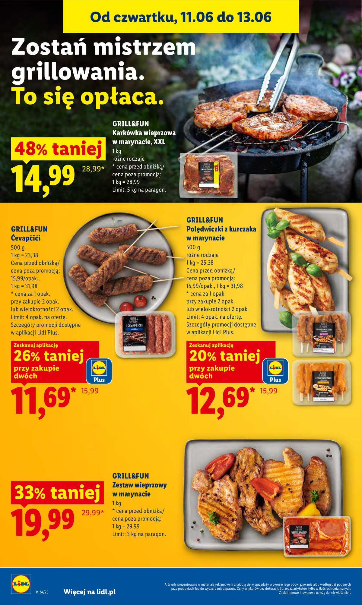 Leták Lidl Polsko 11.6.-13.6.2026 - Leták platí od 11. 6. do 13. 6. strana 48