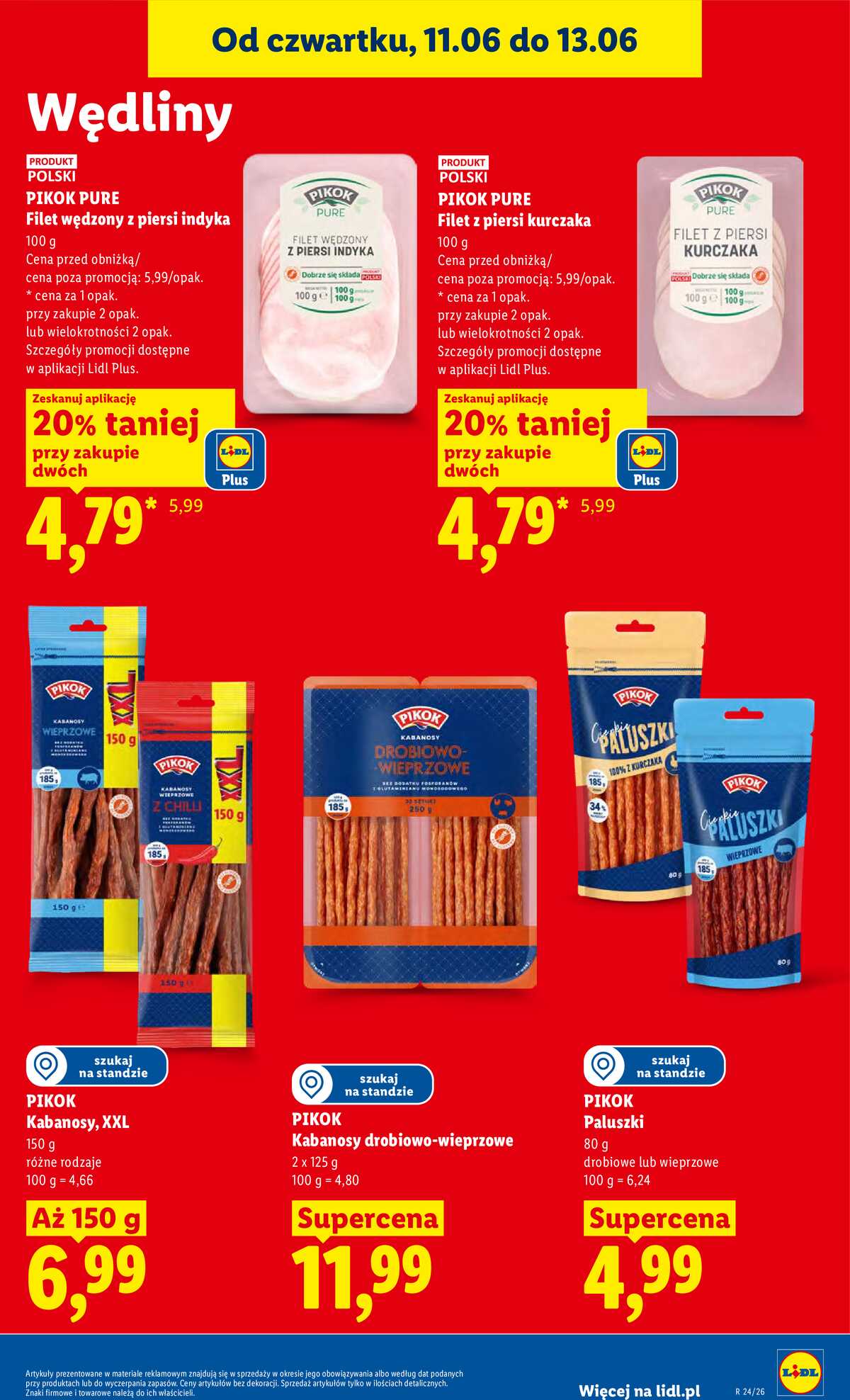 Leták Lidl Polsko 11.6.-13.6.2026 - Leták platí od 11. 6. do 13. 6. strana 53