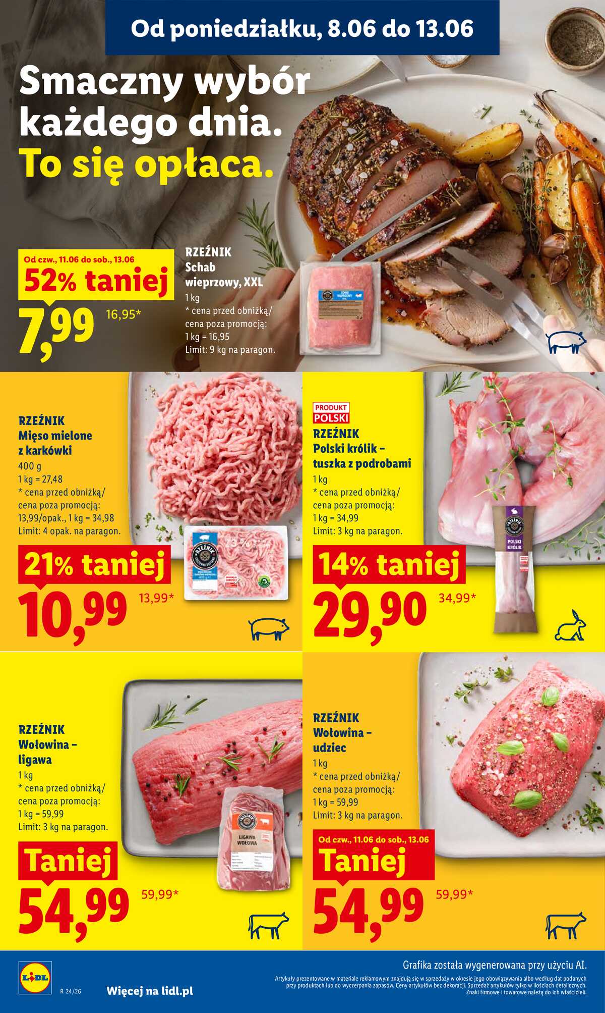 Leták Lidl Polsko 11.6.-13.6.2026 - Leták platí od 11. 6. do 13. 6. strana 54