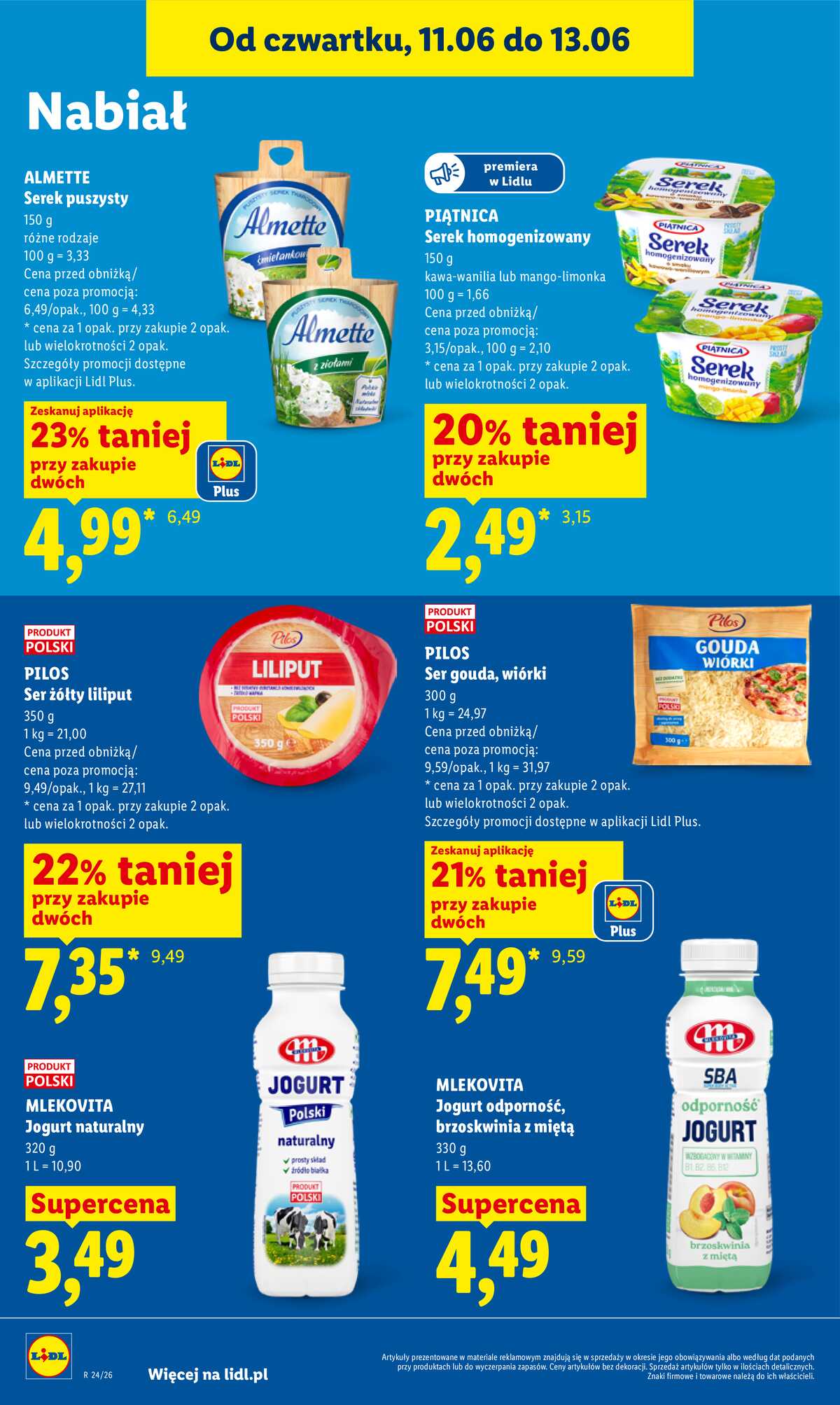 Leták Lidl Polsko 11.6.-13.6.2026 - Leták platí od 11. 6. do 13. 6. strana 56