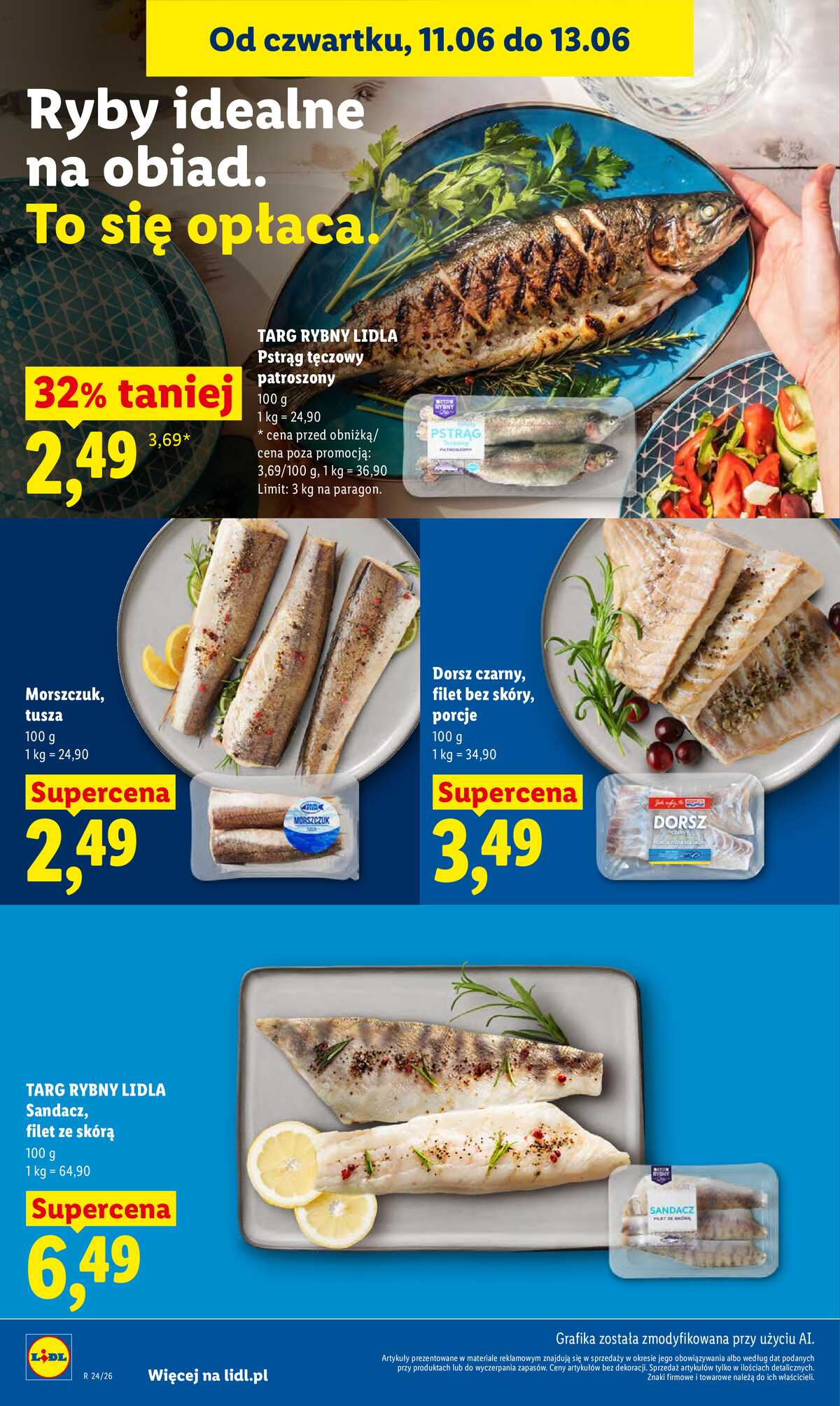 Leták Lidl Polsko 11.6.-13.6.2026 - Leták platí od 11. 6. do 13. 6. strana 58