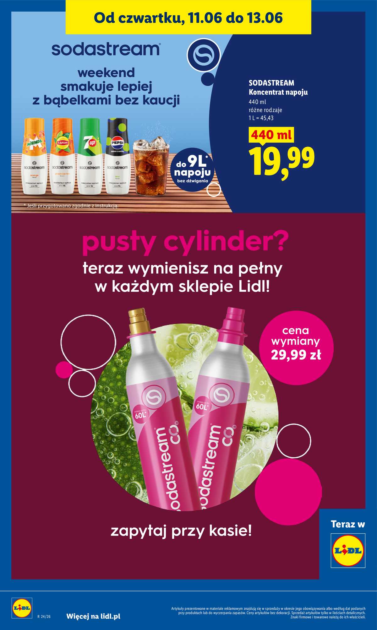 Leták Lidl Polsko 11.6.-13.6.2026 - Leták platí od 11. 6. do 13. 6. strana 72