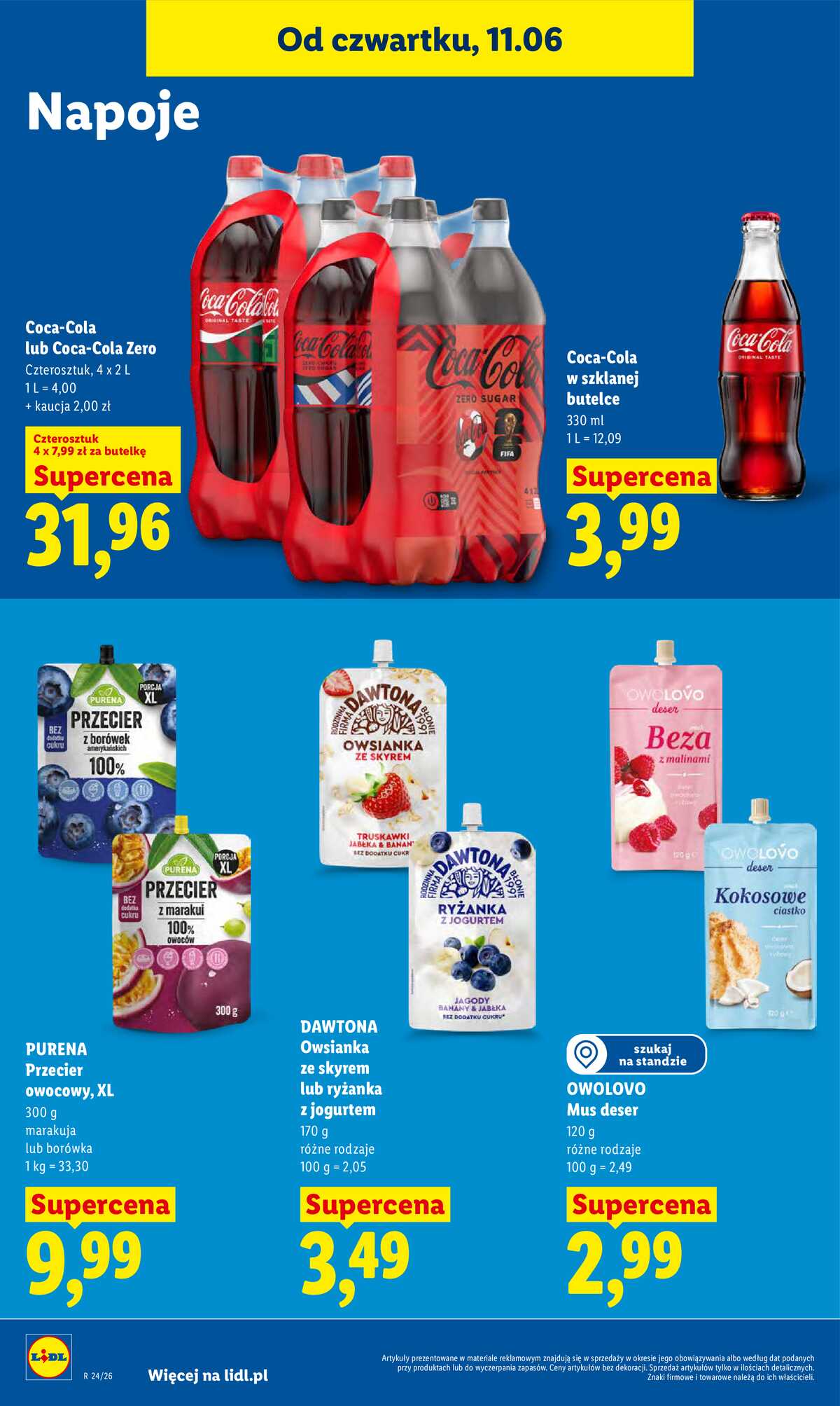 Leták Lidl Polsko 11.6.-13.6.2026 - Leták platí od 11. 6. do 13. 6. strana 74