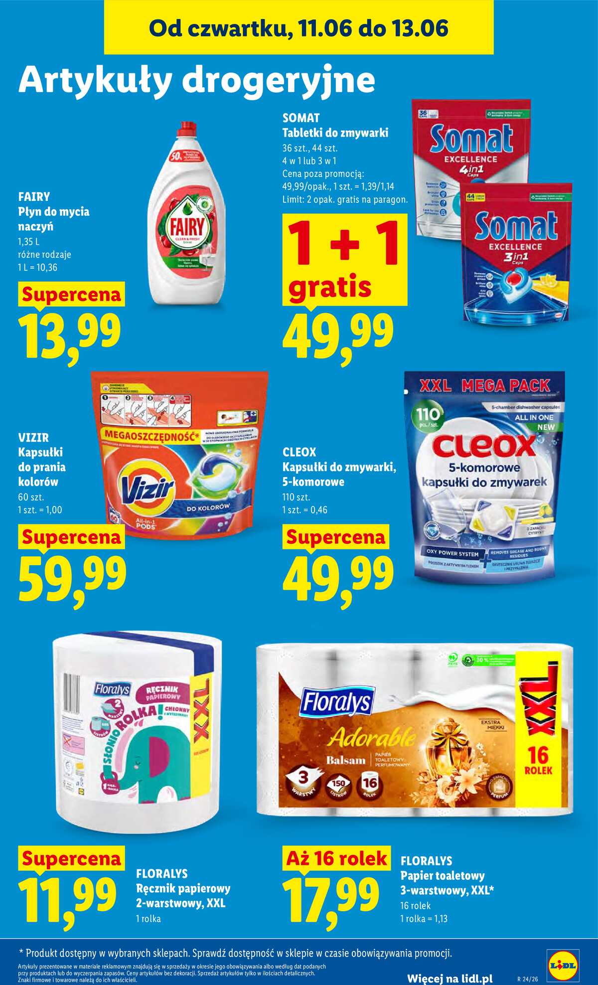 Leták Lidl Polsko 11.6.-13.6.2026 - Leták platí od 11. 6. do 13. 6. strana 91