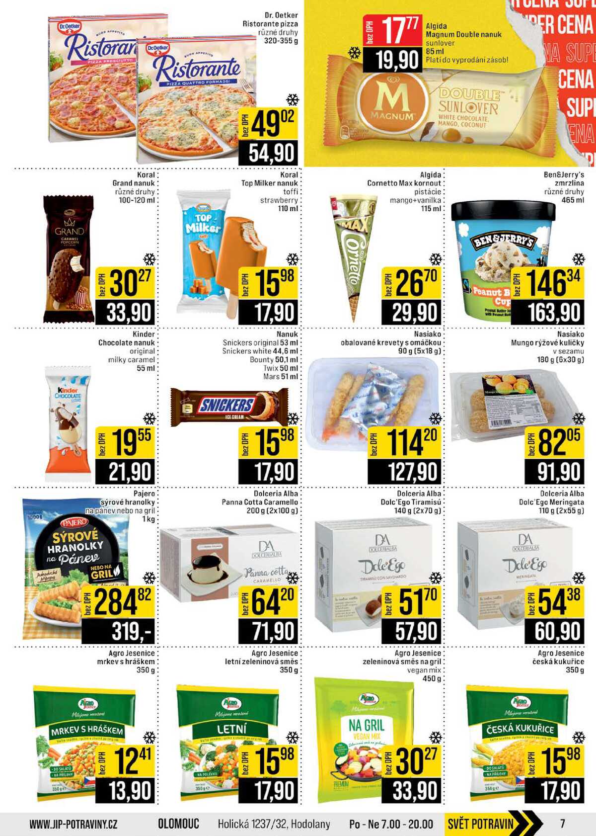 JIP Cash & Carry Brno, Praha, Ostrava, Jilemnice, Pardubice, Ostrava, Karlovy Vary, Olomouc a Zlín od 10.6. do 16.6.2026 strana 7