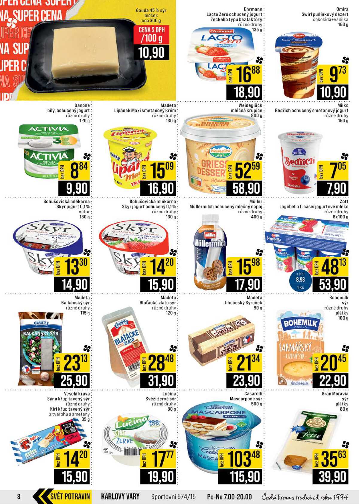JIP Cash & Carry Brno, Praha, Ostrava, Jilemnice, Pardubice, Ostrava, Karlovy Vary, Olomouc a Zlín od 10.6. do 16.6.2026 strana 8