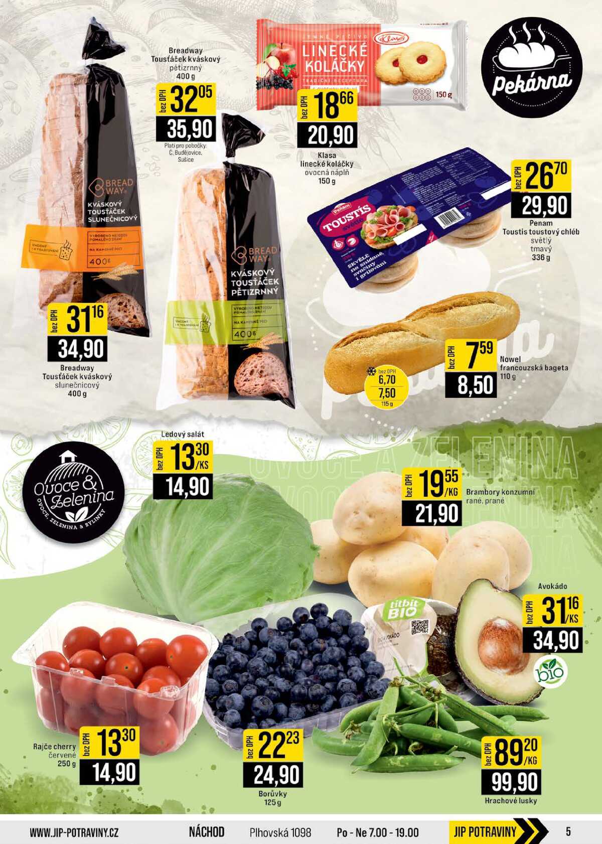 JIP Cash & Carry České Budějovice, Most, Náchod, Polička, Sušice a Svoboda nad Úpou od 10.6. do 16.6.2026 strana 5
