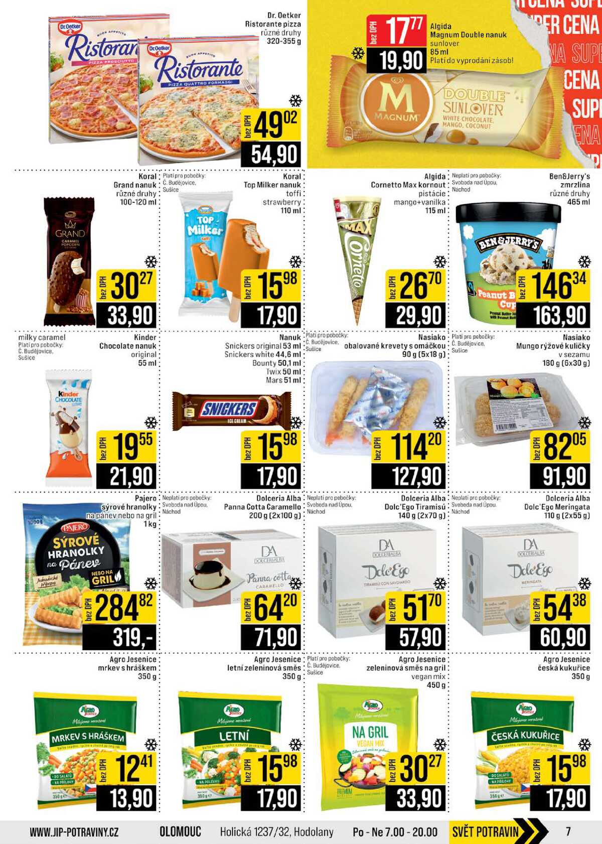 JIP Cash & Carry České Budějovice, Most, Náchod, Polička, Sušice a Svoboda nad Úpou od 10.6. do 16.6.2026 strana 7