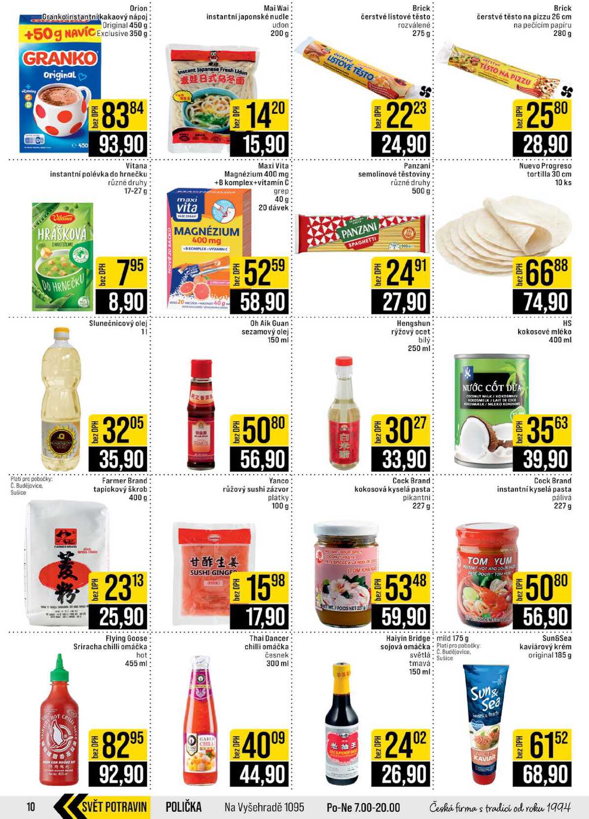 JIP Cash & Carry České Budějovice, Most, Náchod, Polička, Sušice a Svoboda nad Úpou od 10.6. do 16.6.2026 strana 10