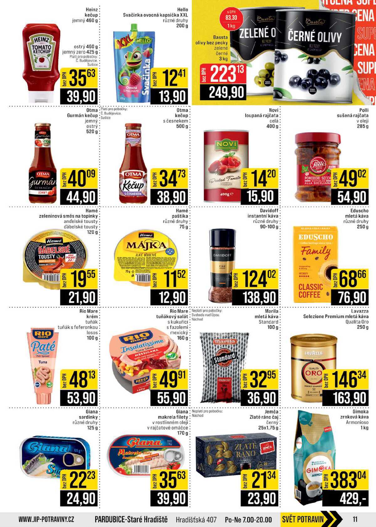 JIP Cash & Carry České Budějovice, Most, Náchod, Polička, Sušice a Svoboda nad Úpou od 10.6. do 16.6.2026 strana 11