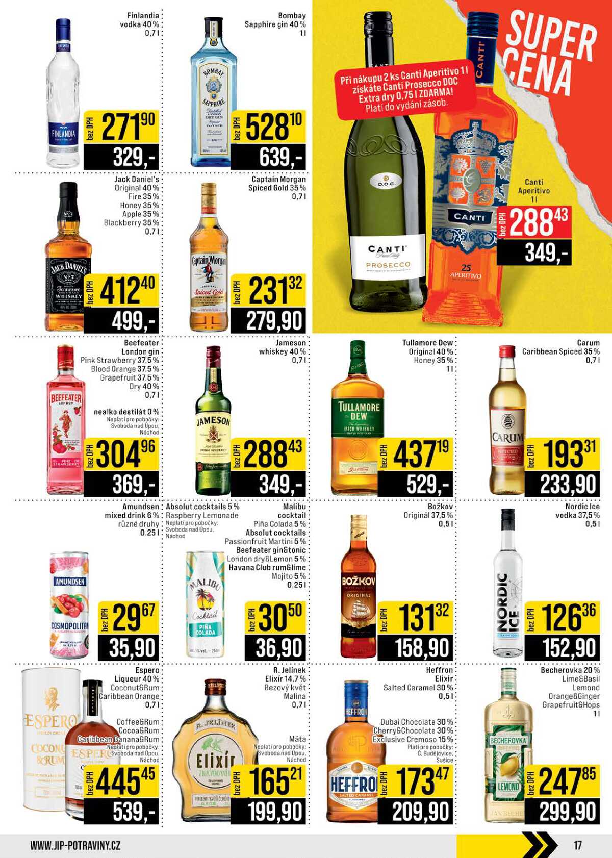 JIP Cash & Carry České Budějovice, Most, Náchod, Polička, Sušice a Svoboda nad Úpou od 10.6. do 16.6.2026 strana 17
