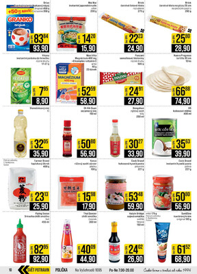 JIP Cash & Carry České Budějovice, Most, Náchod, Polička, Sušice a Svoboda nad Úpou od 10.6. do 16.6.2026