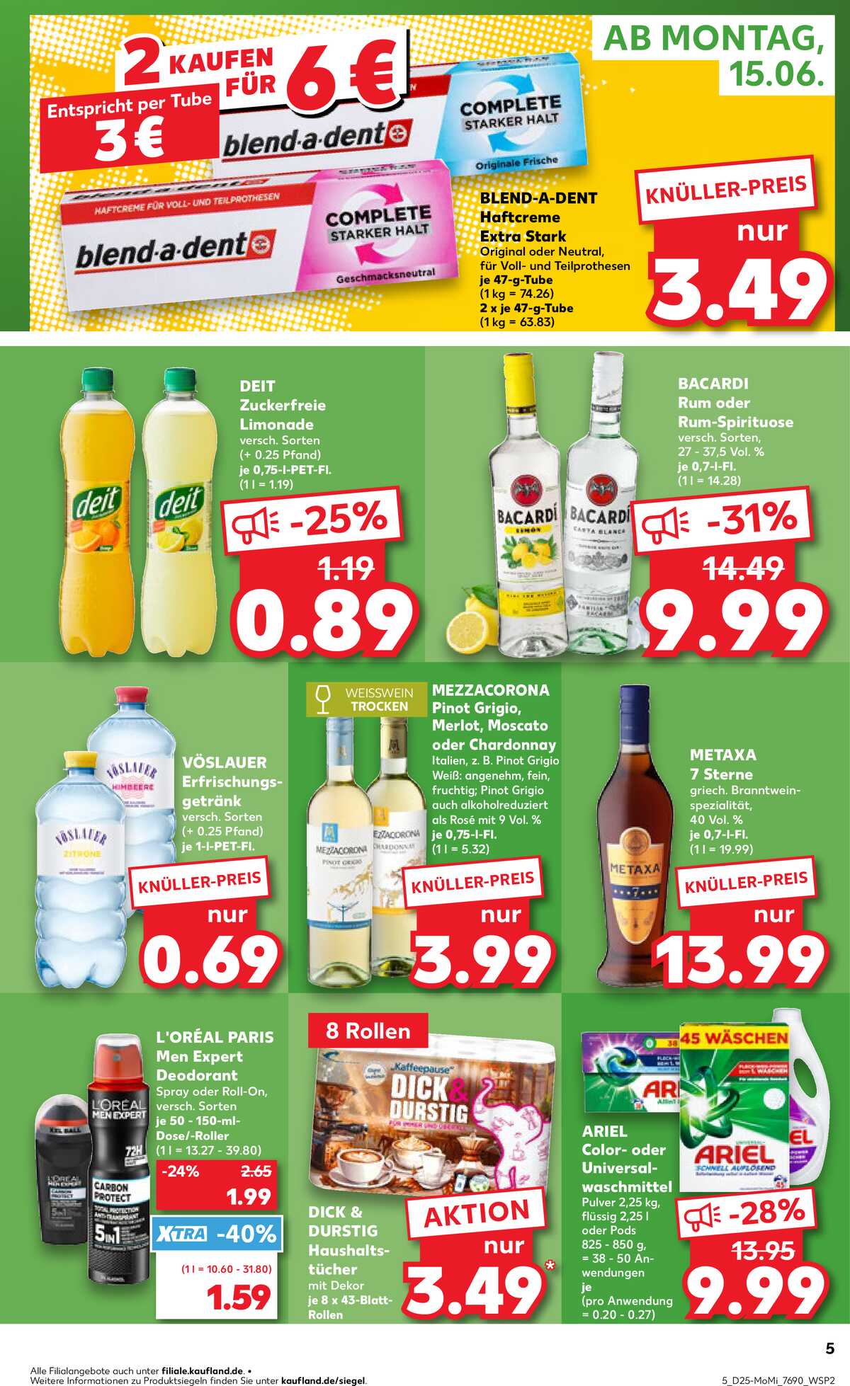 Leták Kaufland Německo 15.6.-17.6.2026 strana 5