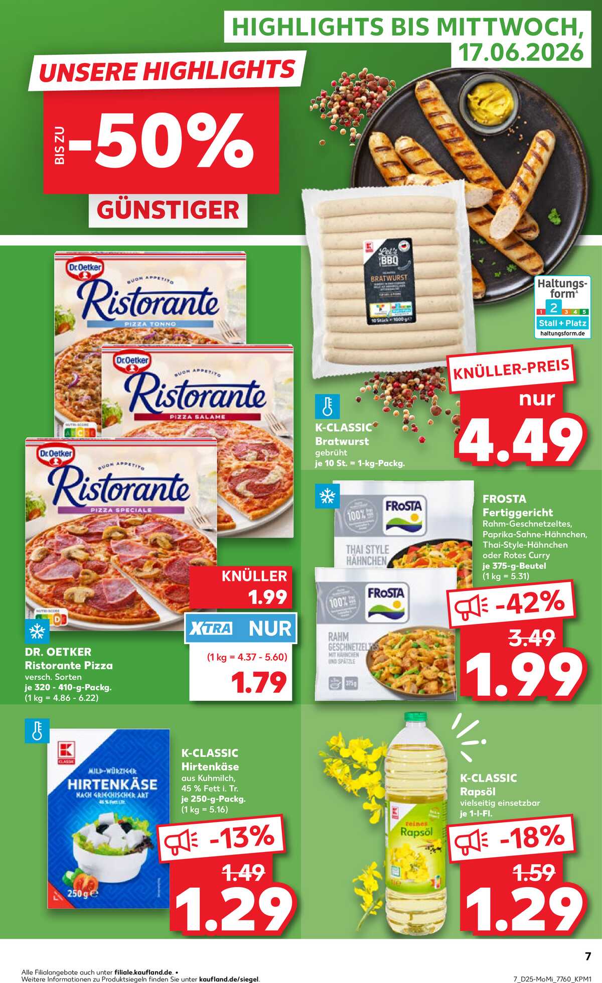 Leták Kaufland Německo 15.6.-17.6.2026 strana 7