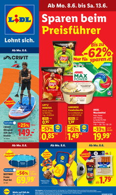 Leták Lidl Německo 8.6.-13.6.2026