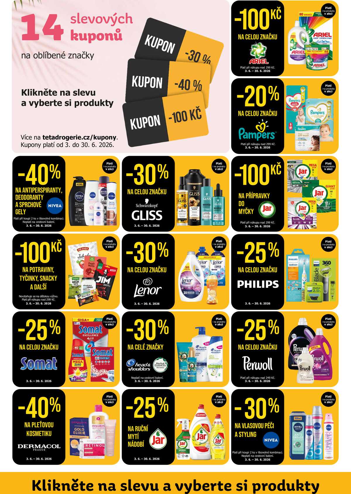 Teta drogerie Kuponová knížka do 30.6. strana 2