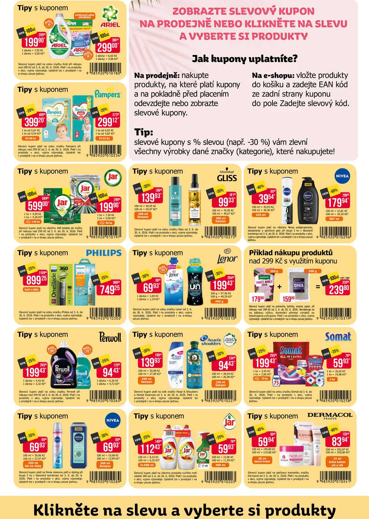 Teta drogerie Kuponová knížka do 30.6. strana 3