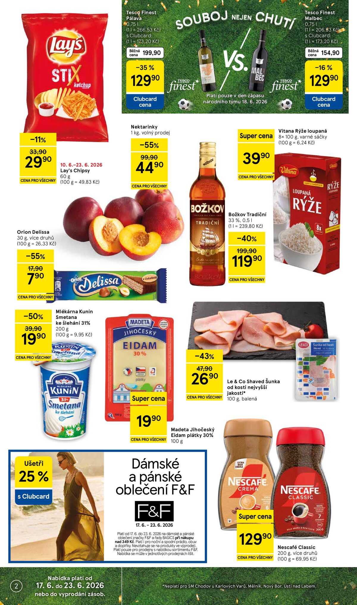 Tesco supermarkety od 17.6. do 23.6.2026 strana 2