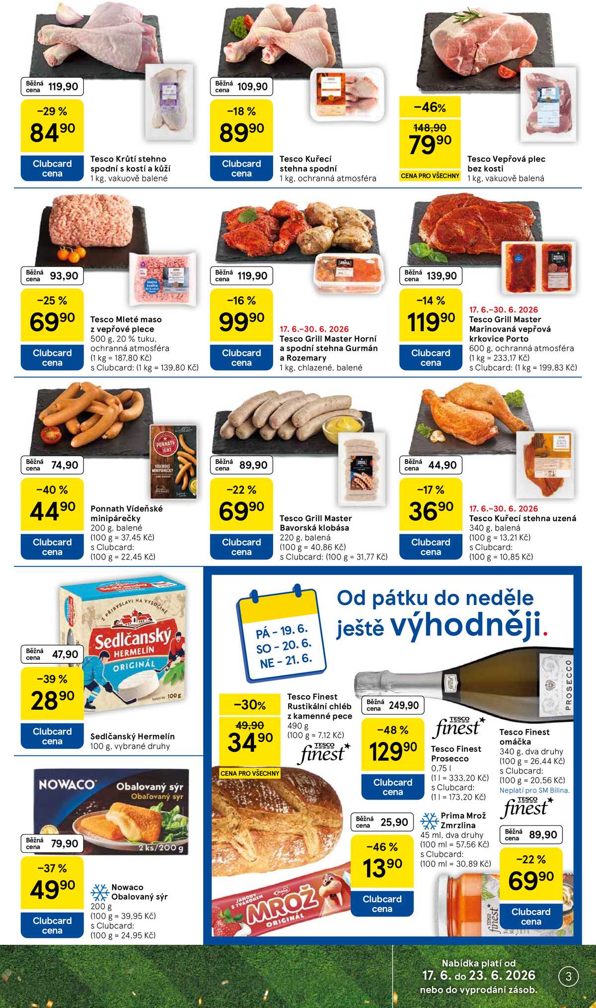 Tesco supermarkety od 17.6. do 23.6.2026 strana 3