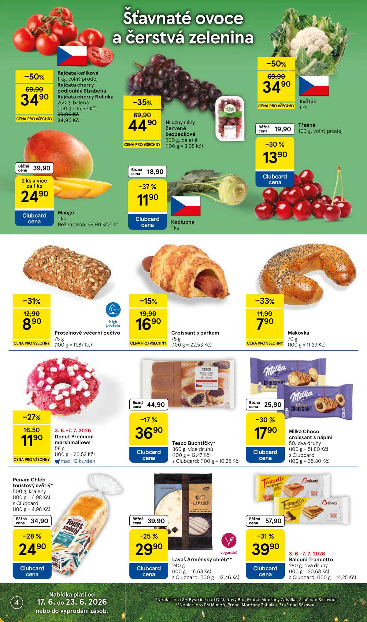 Tesco supermarkety od 17.6. do 23.6.2026 strana 4