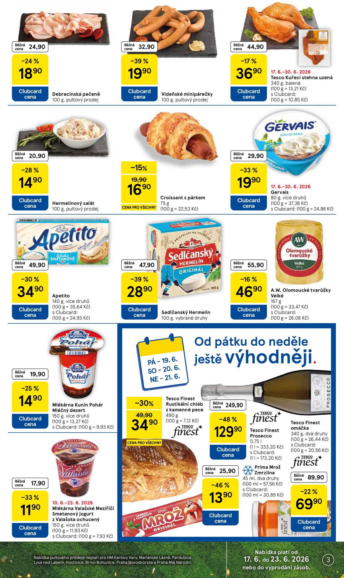 Tesco malé hypermarkety od 17.6. do 23.6.2026 strana 3