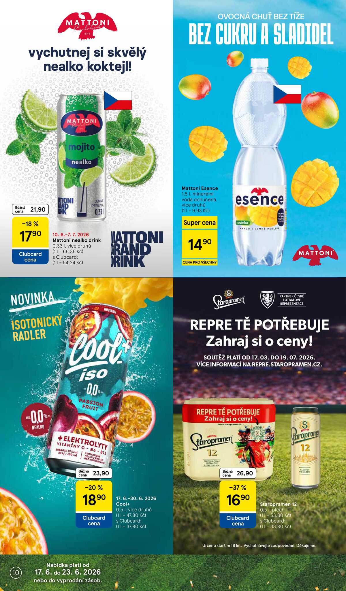 Tesco malé hypermarkety od 17.6. do 23.6.2026 strana 10