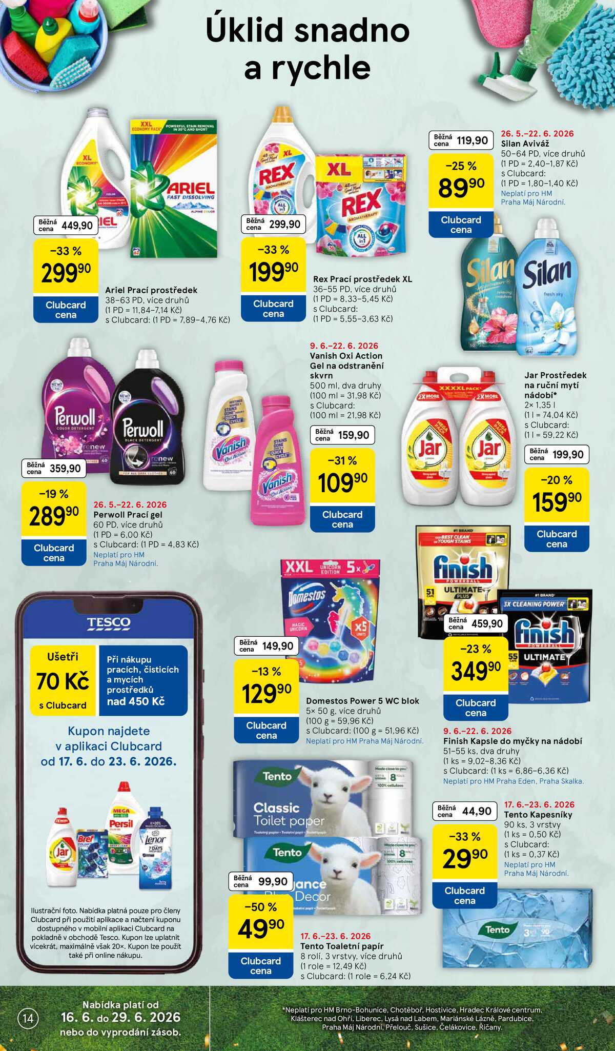 Tesco malé hypermarkety od 17.6. do 23.6.2026 strana 14