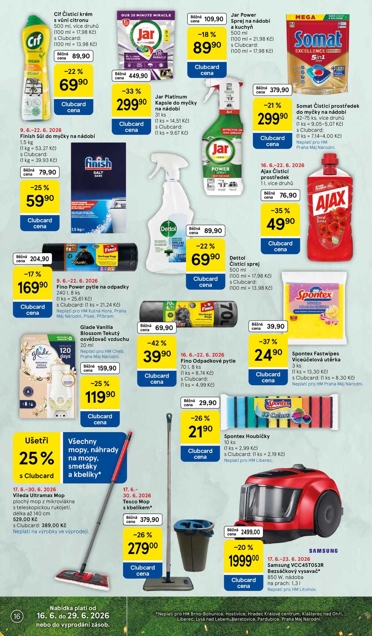 Tesco malé hypermarkety od 17.6. do 23.6.2026 strana 16