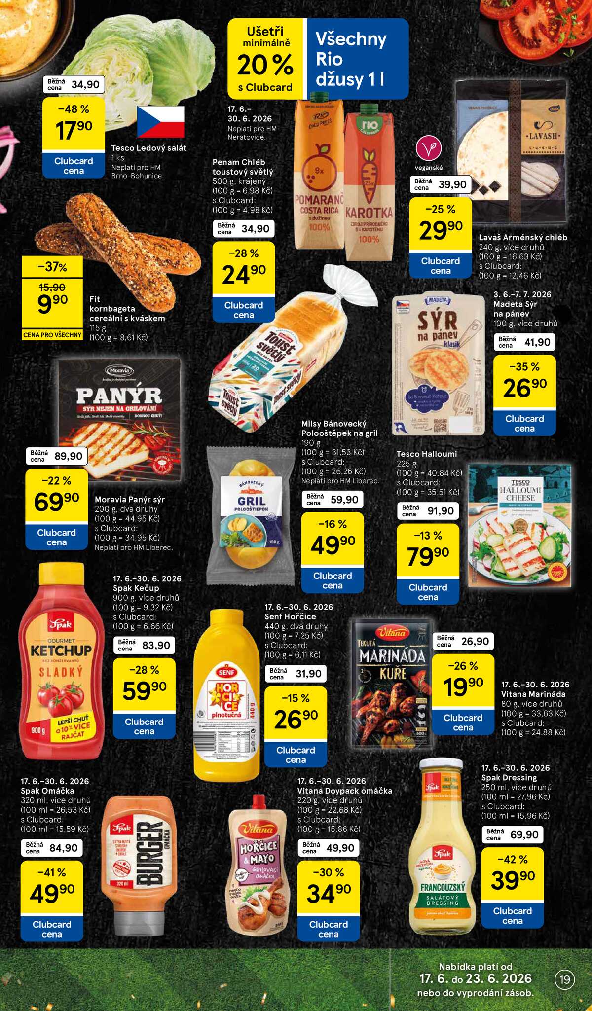 Tesco malé hypermarkety od 17.6. do 23.6.2026 strana 19