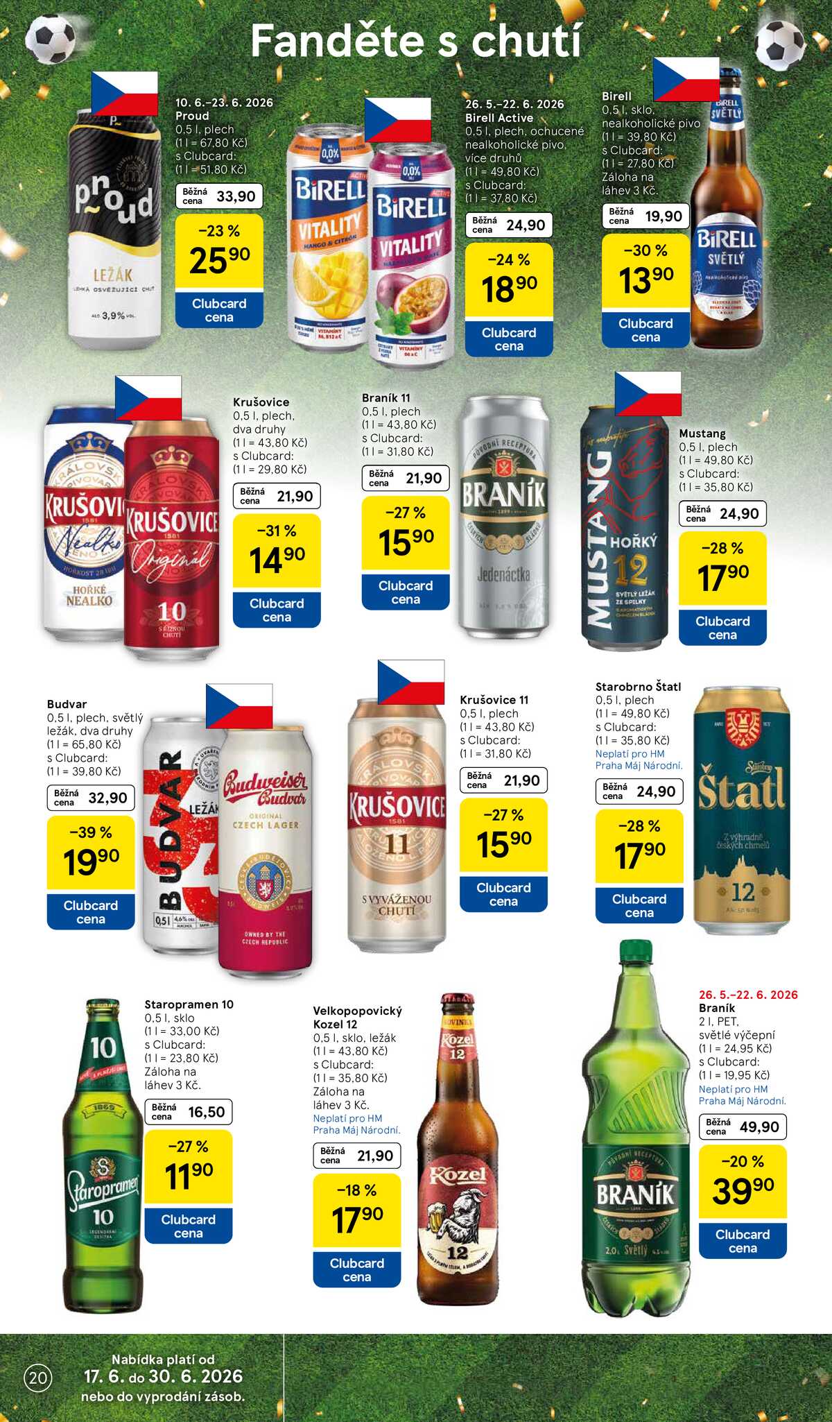 Tesco malé hypermarkety od 17.6. do 23.6.2026 strana 20