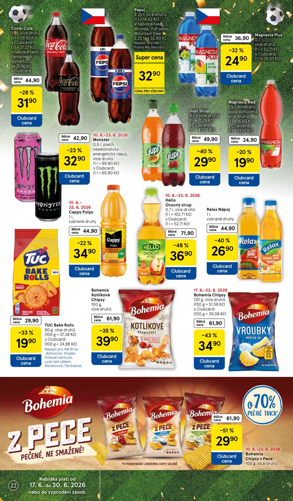 Tesco malé hypermarkety od 17.6. do 23.6.2026 strana 22