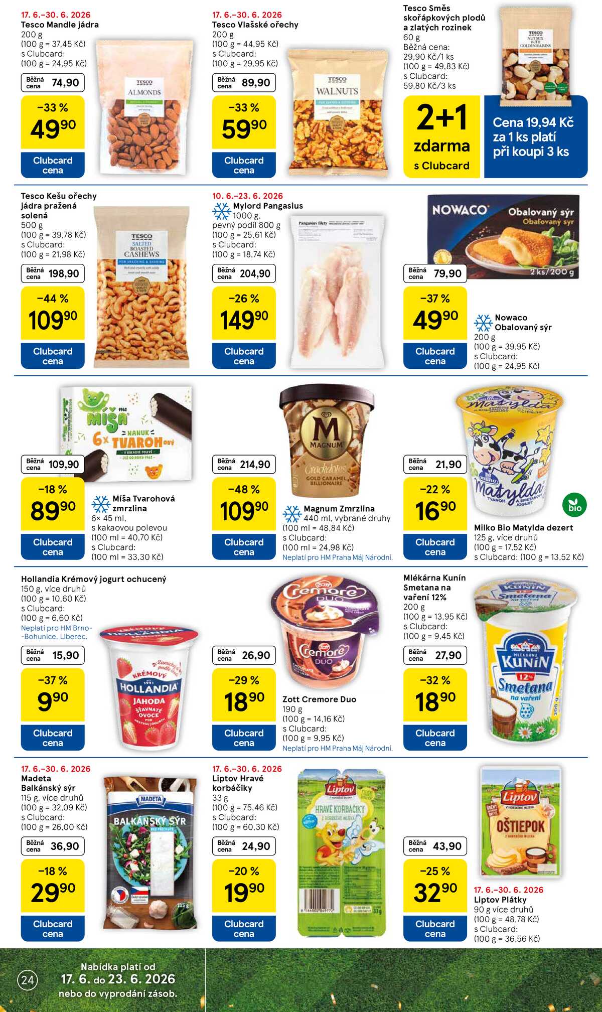 Tesco malé hypermarkety od 17.6. do 23.6.2026 strana 24