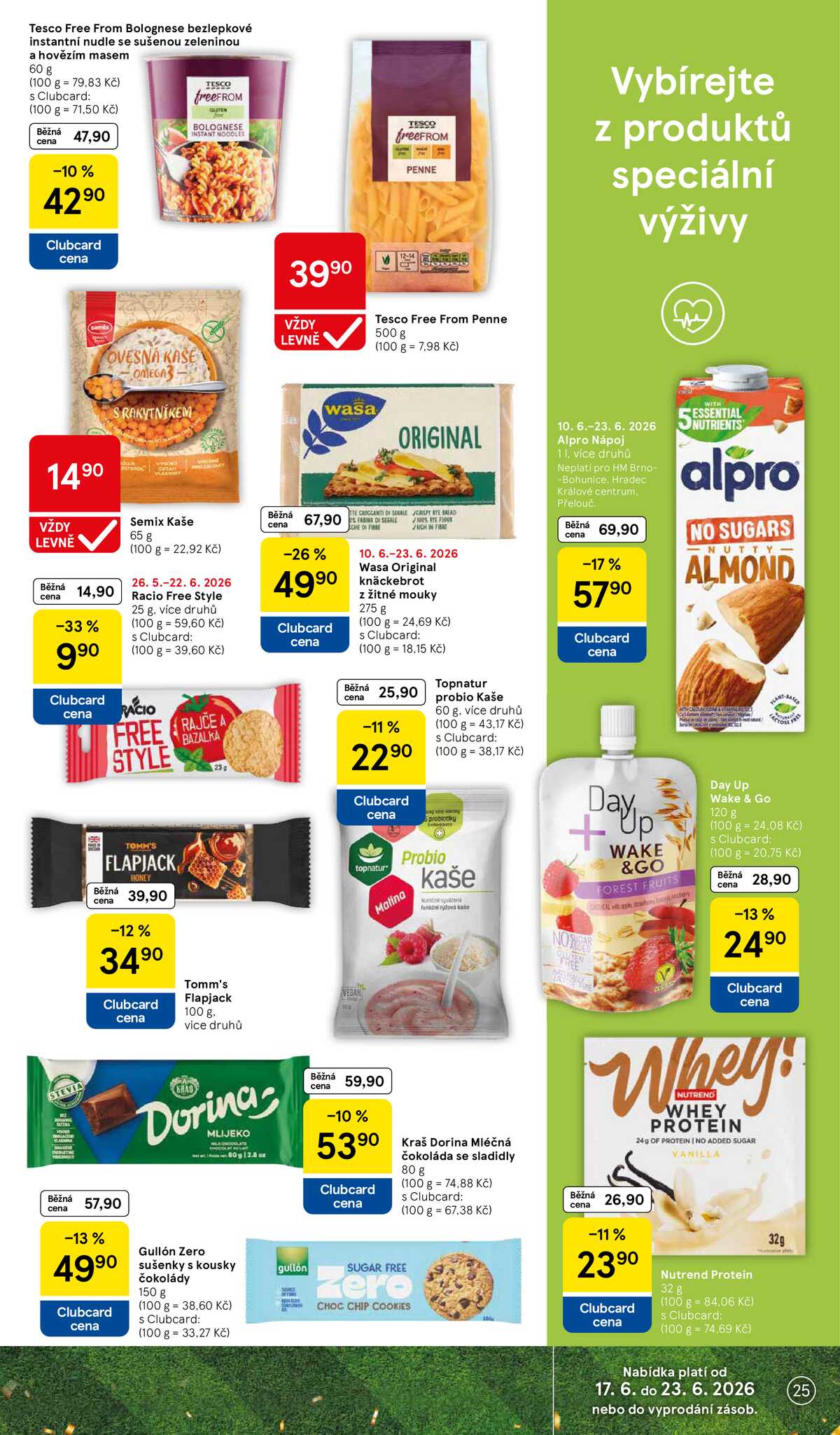 Tesco malé hypermarkety od 17.6. do 23.6.2026 strana 25