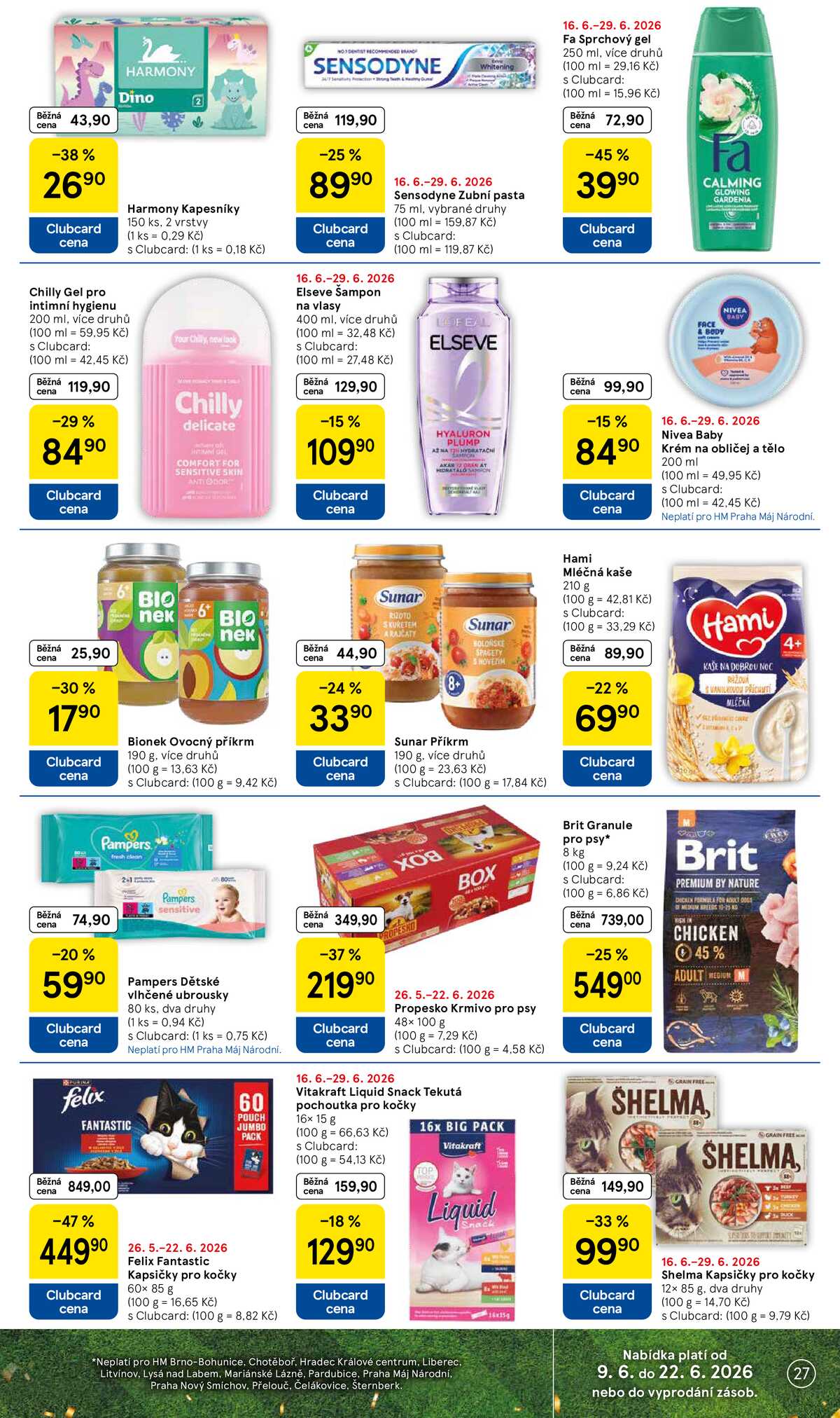 Tesco malé hypermarkety od 17.6. do 23.6.2026 strana 27