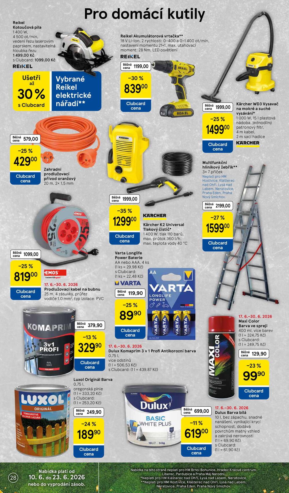 Leták Tesco - Tesco malé hypermarkety od 17.6. do 23.6.2026 - strana 28 Leták Tesco - Tesco malé hypermarkety od 17.6. do 23.6.2026 - strana 28