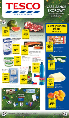 Tesco malé hypermarkety od 17.6. do 23.6.2026