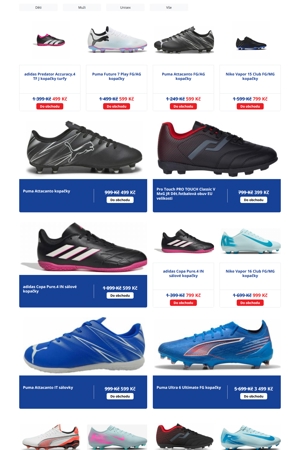 Intersport Kopačky a míče - 12. 6. 2026