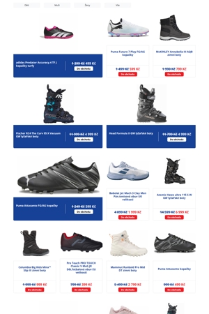 Intersport Boty - 12. 6. 2026