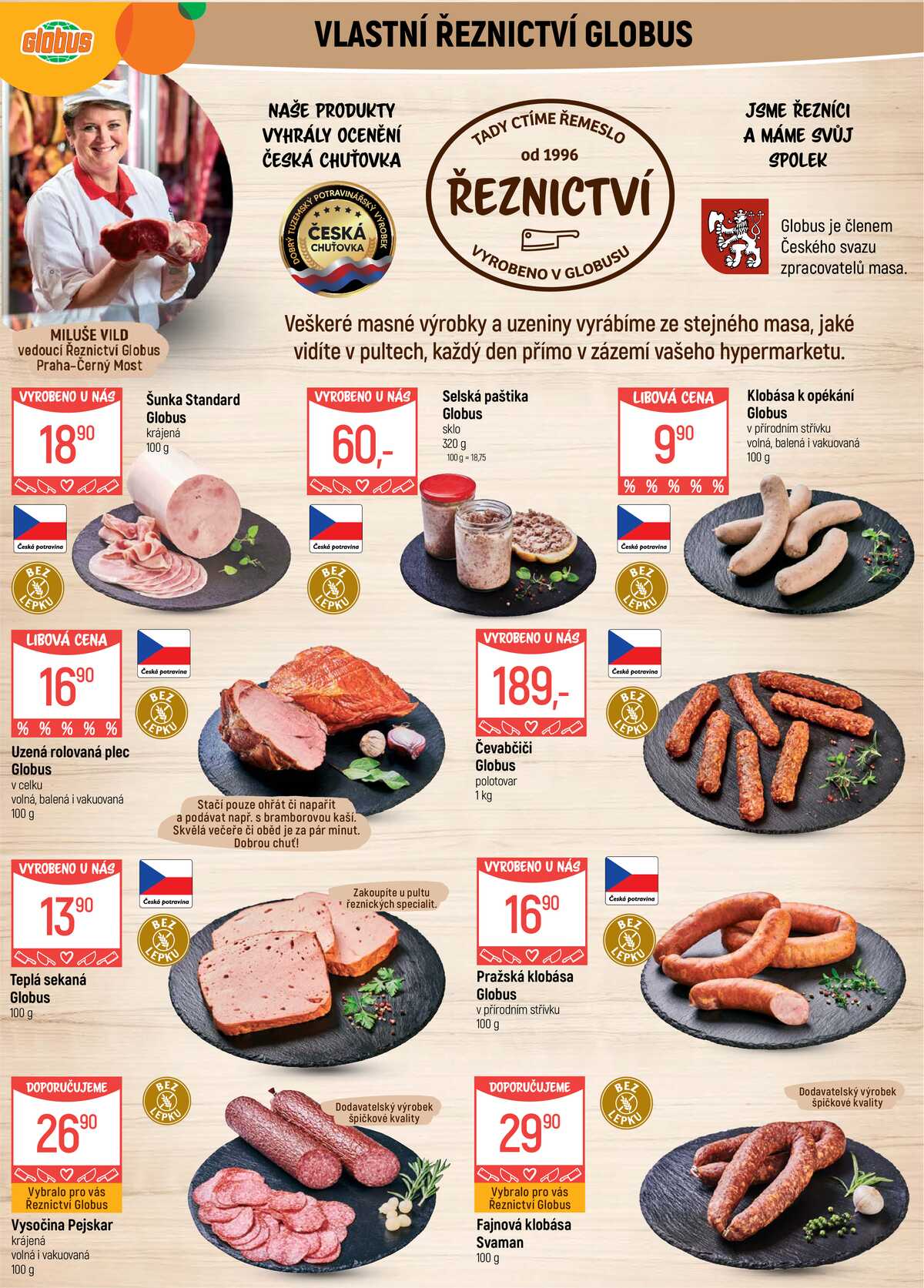 Akční leták Globus 17.6. - 23.6.2026 - Globus Praha - Centrum Černý Most strana 5