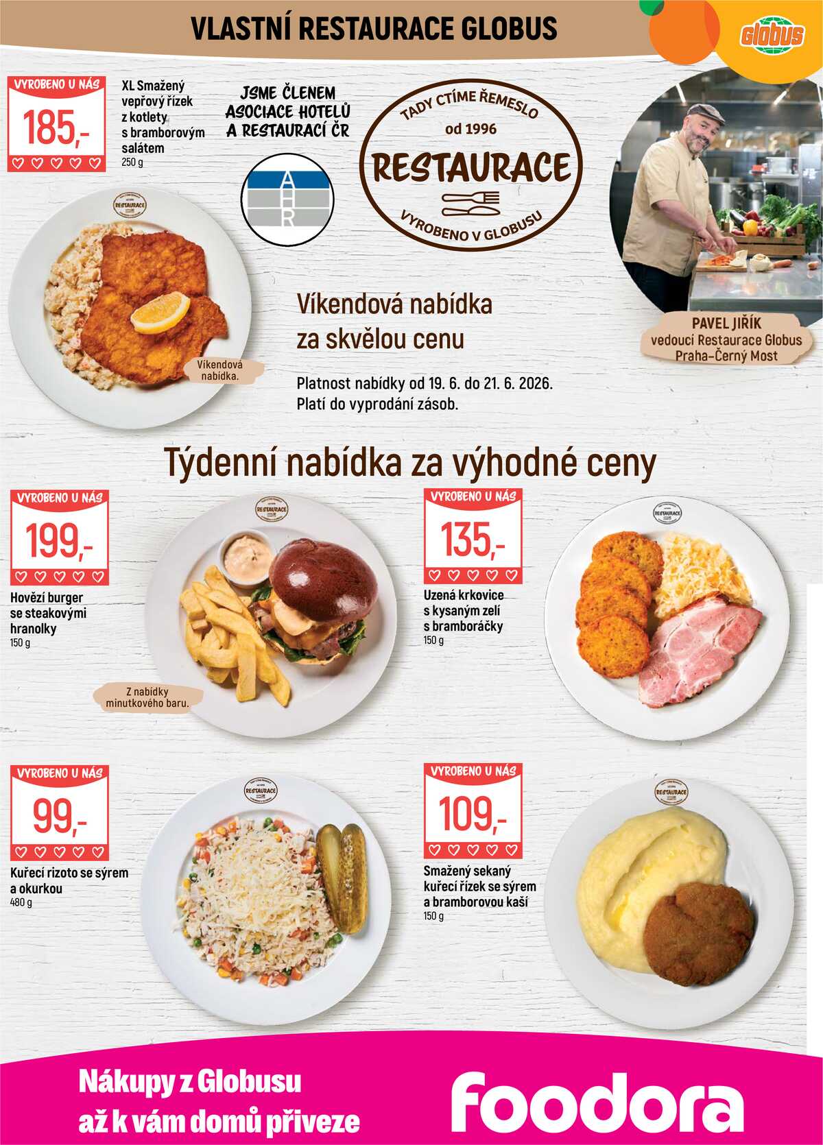 Akční leták Globus 17.6. - 23.6.2026 - Globus Praha - Centrum Černý Most strana 8