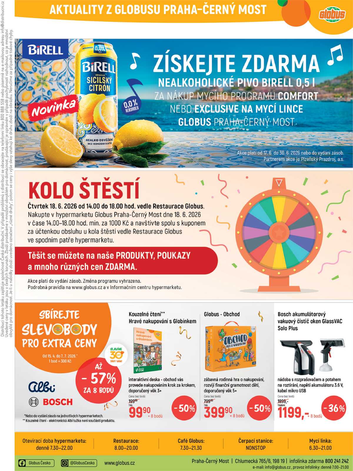 Akční leták Globus 17.6. - 23.6.2026 - Globus Praha - Centrum Černý Most strana 42