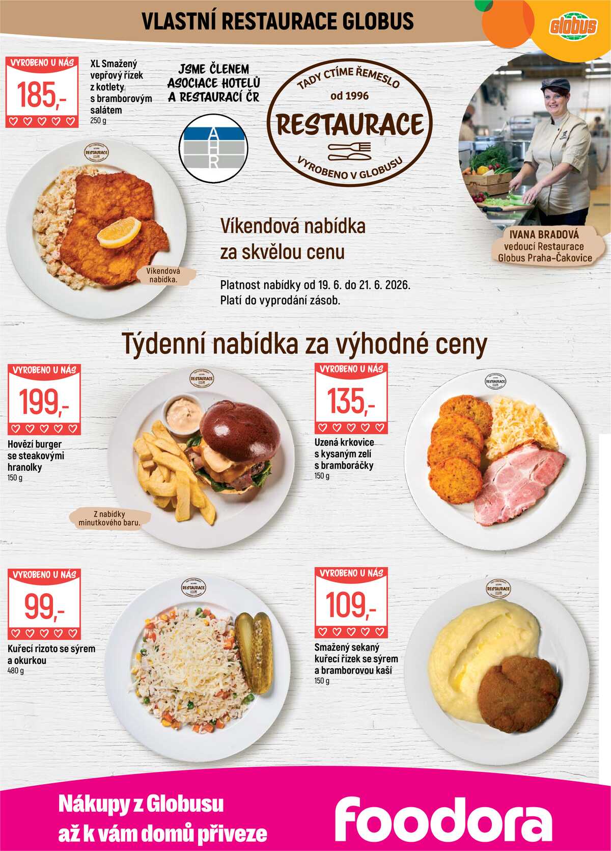 Akční leták Globus 17.6. - 23.6.2026 - Globus Praha - Čakovice strana 8