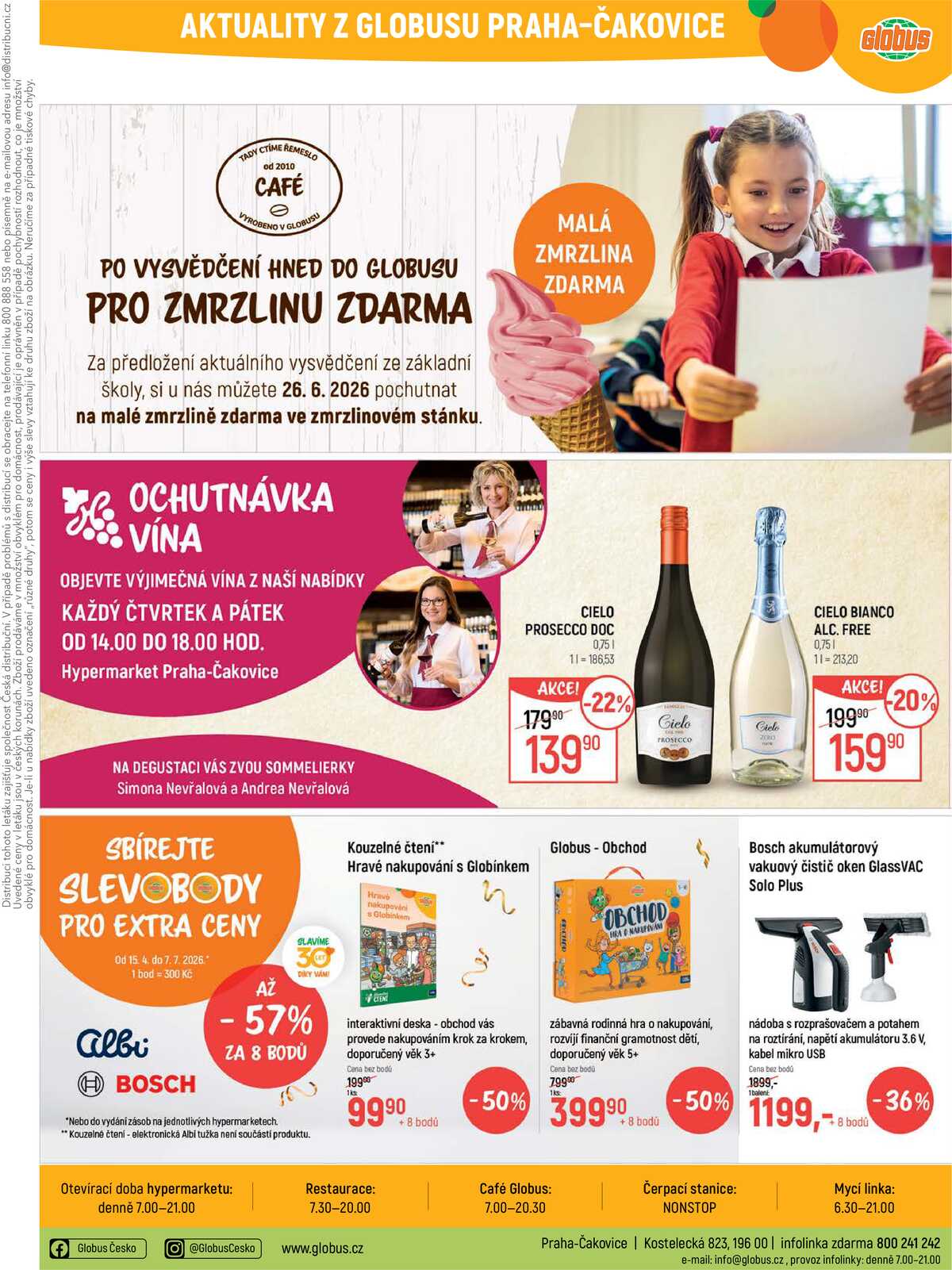 Akční leták Globus 17.6. - 23.6.2026 - Globus Praha - Čakovice strana 42