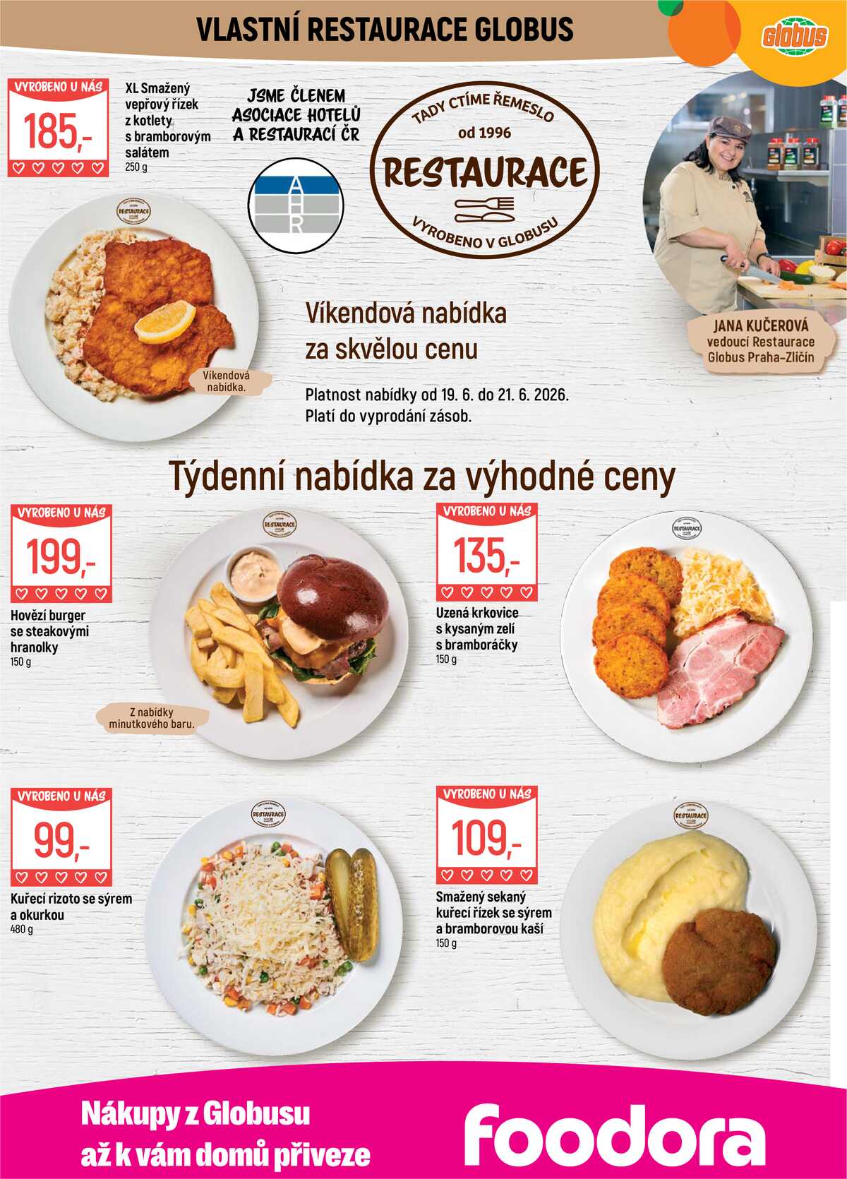 Akční leták Globus 17.6. - 23.6.2026 - Globus Praha - Zličín strana 8