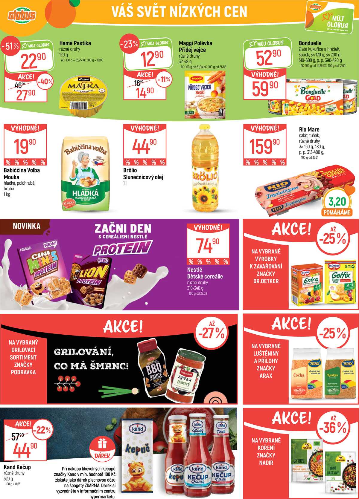 Akční leták Globus 17.6. - 23.6.2026 - Globus Praha - Zličín strana 29