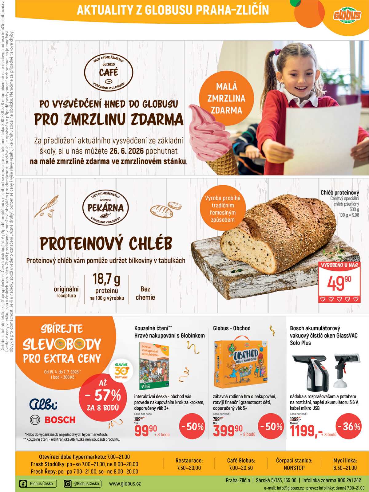 Akční leták Globus 17.6. - 23.6.2026 - Globus Praha - Zličín strana 42