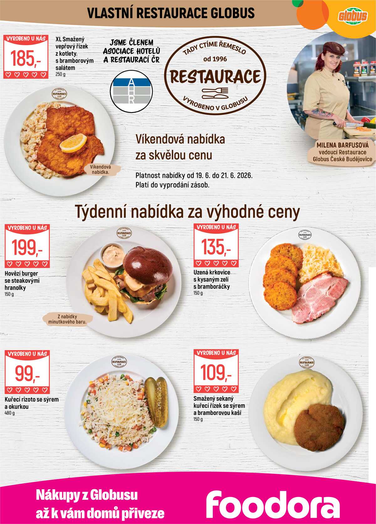 Akční leták Globus 17.6. - 23.6.2026 - Globus České Budějovice strana 8