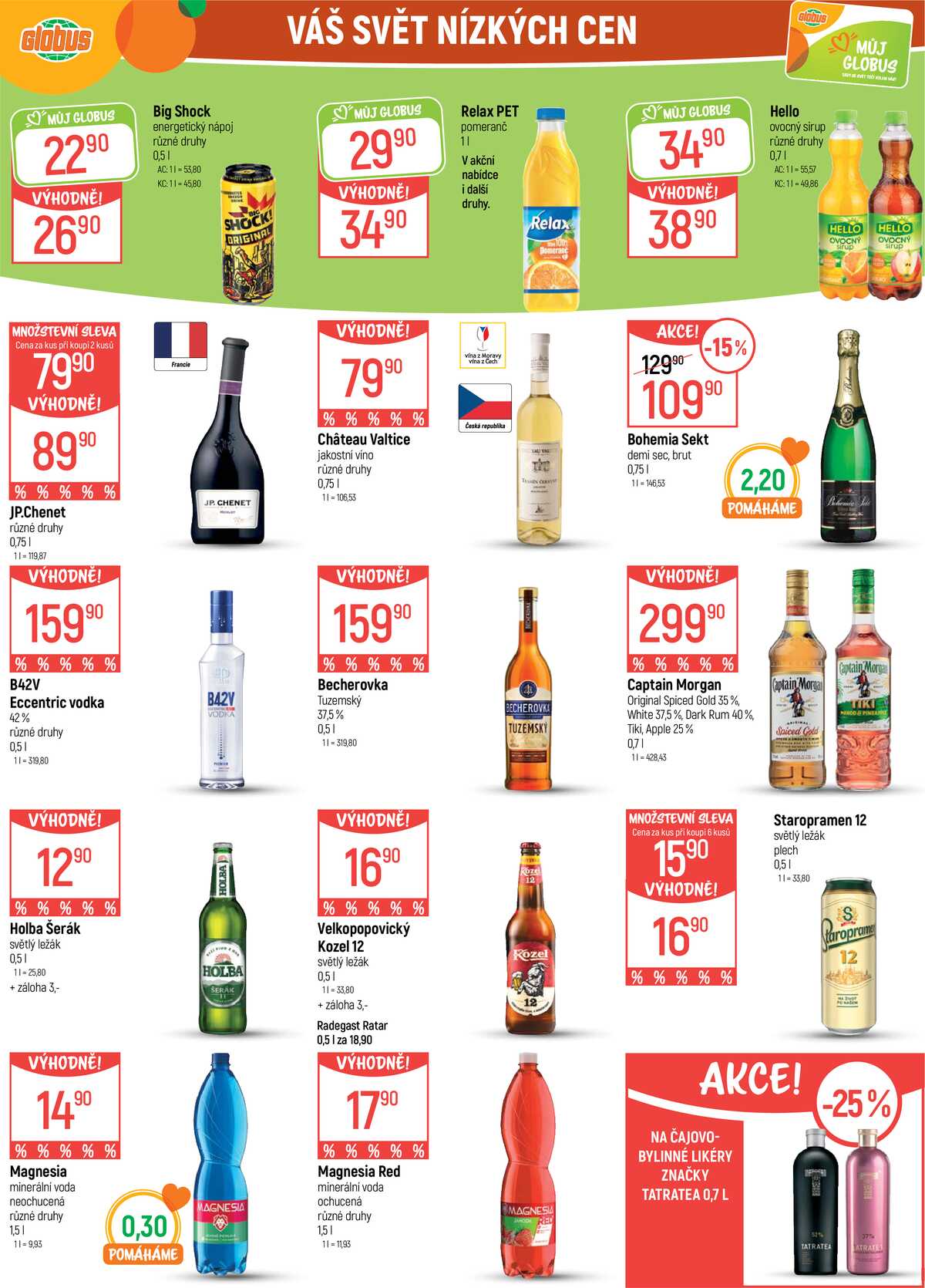 Akční leták Globus 17.6. - 23.6.2026 - Globus České Budějovice strana 31